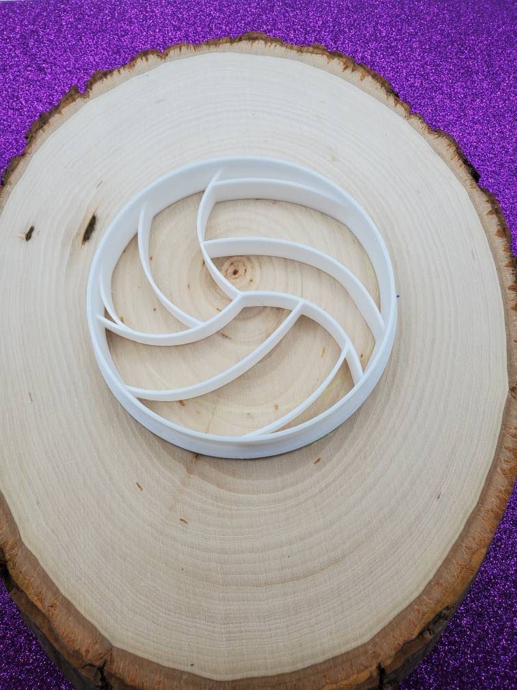 Volleyball Cookie Cutter Stamp: Sports Ball Embosser for Team Parties - Image 4