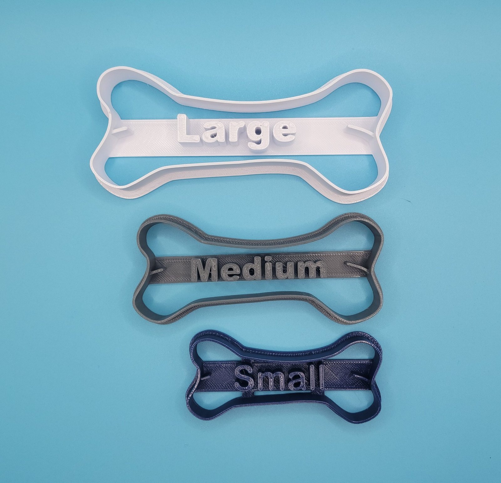 Personalized Dog Bone Cookie Cutter: Custom Pet Treat Baker - 3 Sizes - Image 3