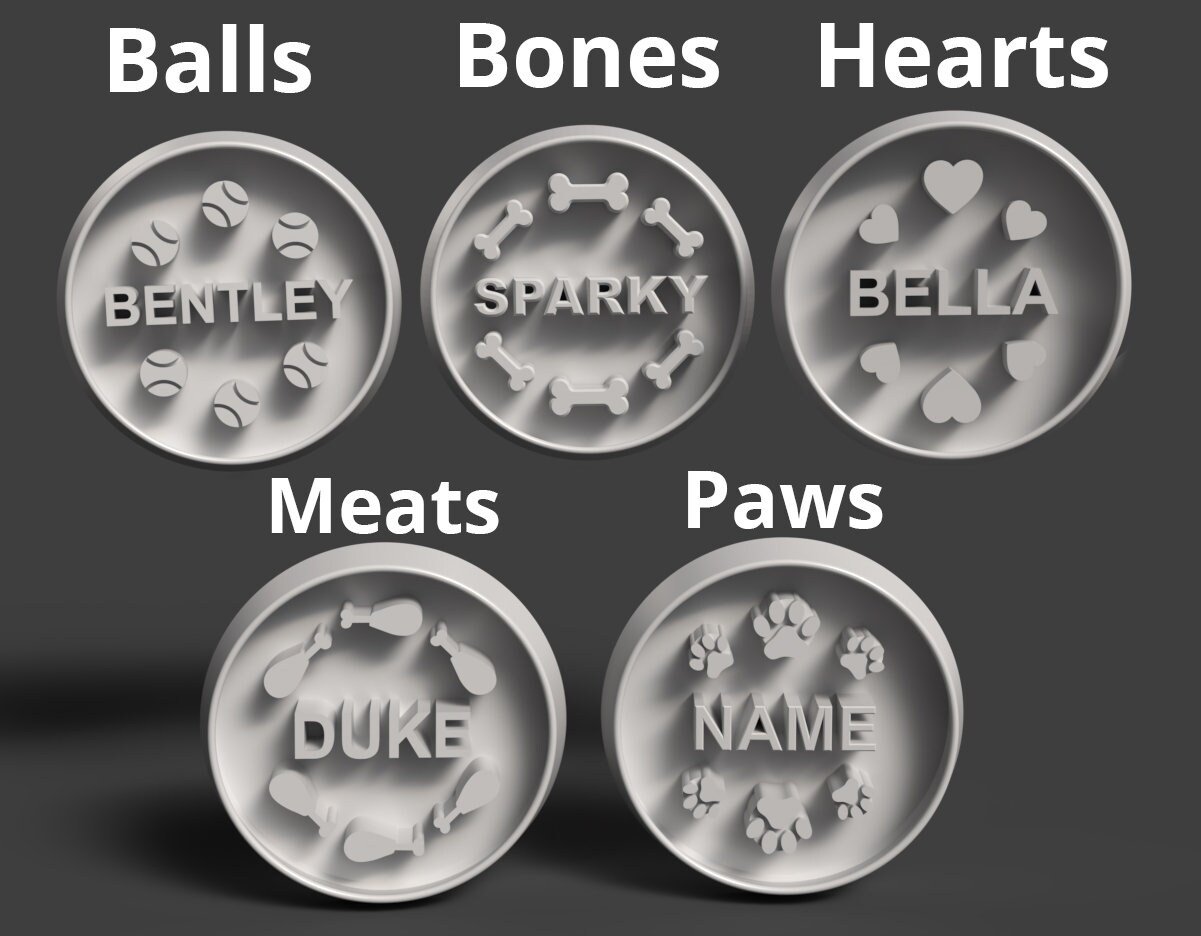 Custom Heart Slow Feeder dog bowl l Personalized Cat Dish Pets | Slow digestion | Fun Pup - Image 3
