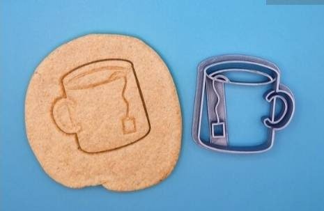Vintage Teapot Cookie Cutter, Tea Party Baking Tool, Bridal Shower Fondant and Clay Cutter - Image 5