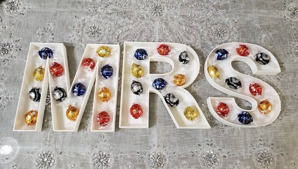 Baby Shower Letter Box form tray display for treats, charcuterie, cake pop, candy, chocolate etc - Image 8