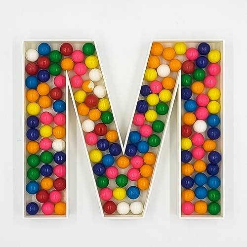 CO3DPRINT - 8" WHITE Letter Box Form Tray Display for Treats, Charcuterie, Cake Pop, Candy, Chocolate PLA-PLASTIC - Image 2