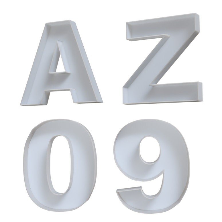 CO3DPRINT - 8" WHITE Letter Box Form Tray Display for Treats, Charcuterie, Cake Pop, Candy, Chocolate PLA-PLASTIC - Image 8