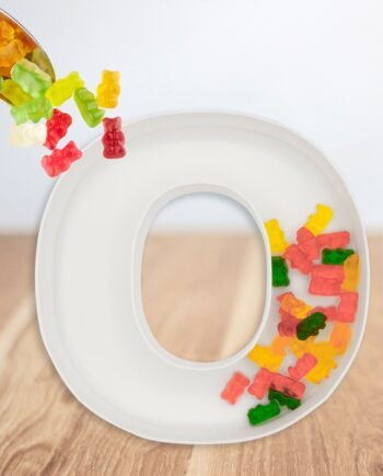 CO3DPRINT - 8" WHITE Letter Box Form Tray Display for Treats, Charcuterie, Cake Pop, Candy, Chocolate PLA-PLASTIC