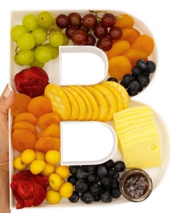 4" To 12" Inch Reusable Charcuterie Box & Custom Letter/Number Trays | Personalized Party Decor, Baby Showers, Treat Displays Gifts