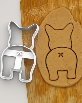 Welsh Corgi Cookie Cutter 3D Printed | Fun Dog-Themed Baking Tool | 4 Inch | Perfect for Pet Lovers & Bakers