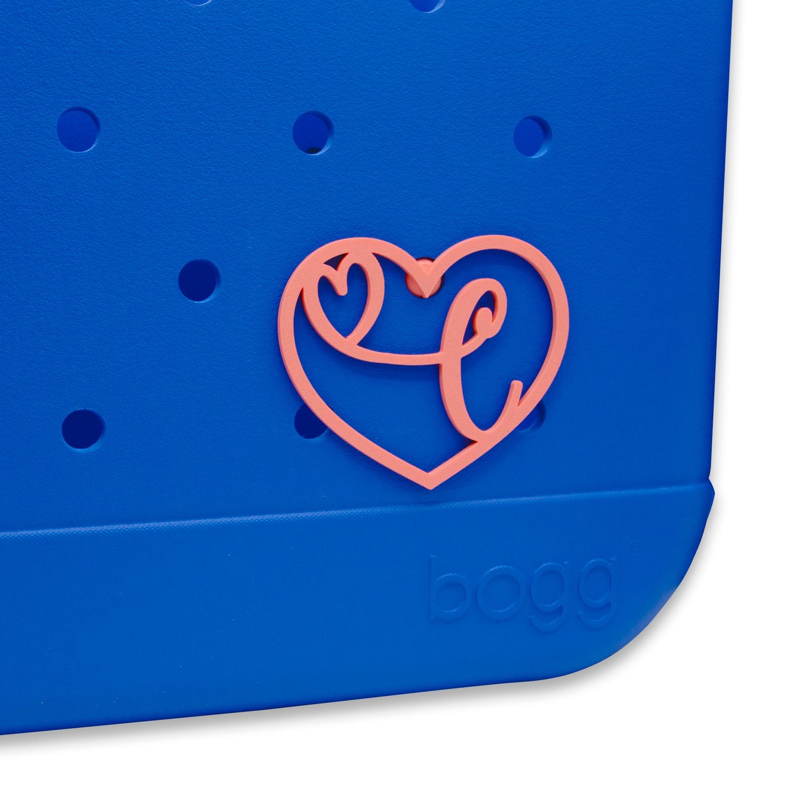 Heart Shape Monogram Charm for Bogg Bags, Personalized Bag Accessories, Custom Initial Heart Charms, Monogram for Tote Bags - SHIPS FAST - Image 2