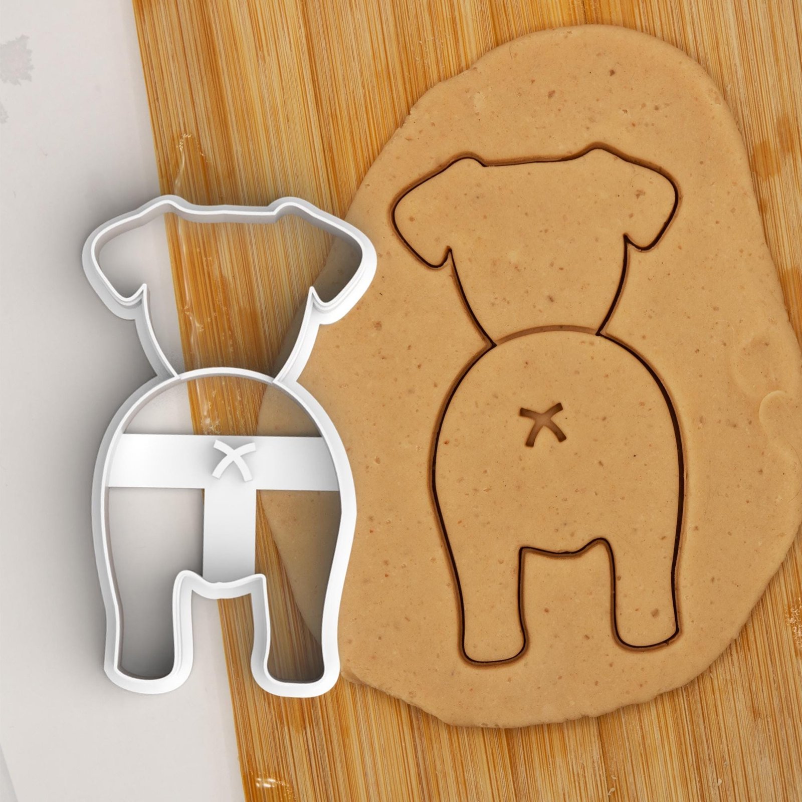Jack Russell Butt Cookie Cutter – Funny Dog Cookie Cutter, Jack Russell Terrier Kitchen Baking Tool, Pet Lover Gift, 3D Printed Cookie Mold - Image 2