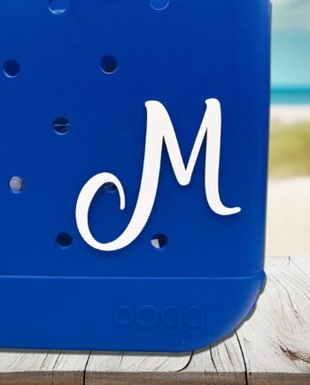 Custom Mini Letter Charms for Bogg Bags | Personalized Bogg Bag Monograms | Unique Charms for Bogg Bags | Stylish Bogg Bag Tags