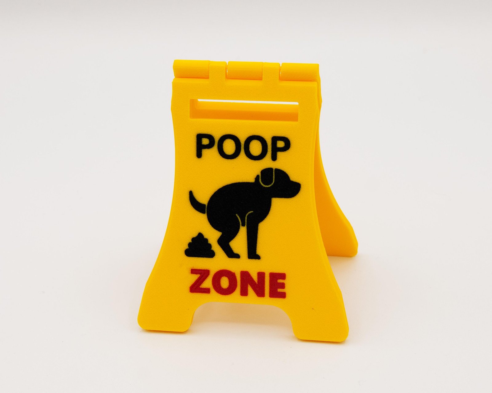 Mini Wet Floor Sign: Humorous Pet Accident Warning Decor - Image 6