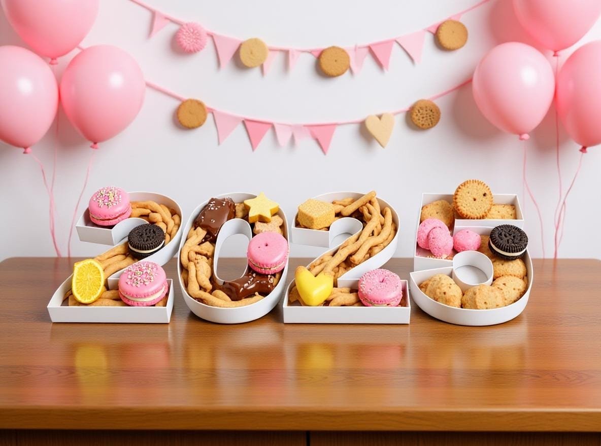2026 Number Tray Kit (6″–13″) – Charcuterie Display for Treats, Candy, Cake Pops – Reusable, Hand‑Wash Party Décor PLASTIC Number Tray - Image 5