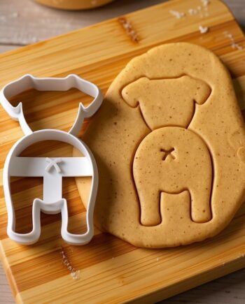 Jack Russell Butt Cookie Cutter – Funny Dog Cookie Cutter, Jack Russell Terrier Kitchen Baking Tool, Pet Lover Gift, 3D Printed Cookie Mold