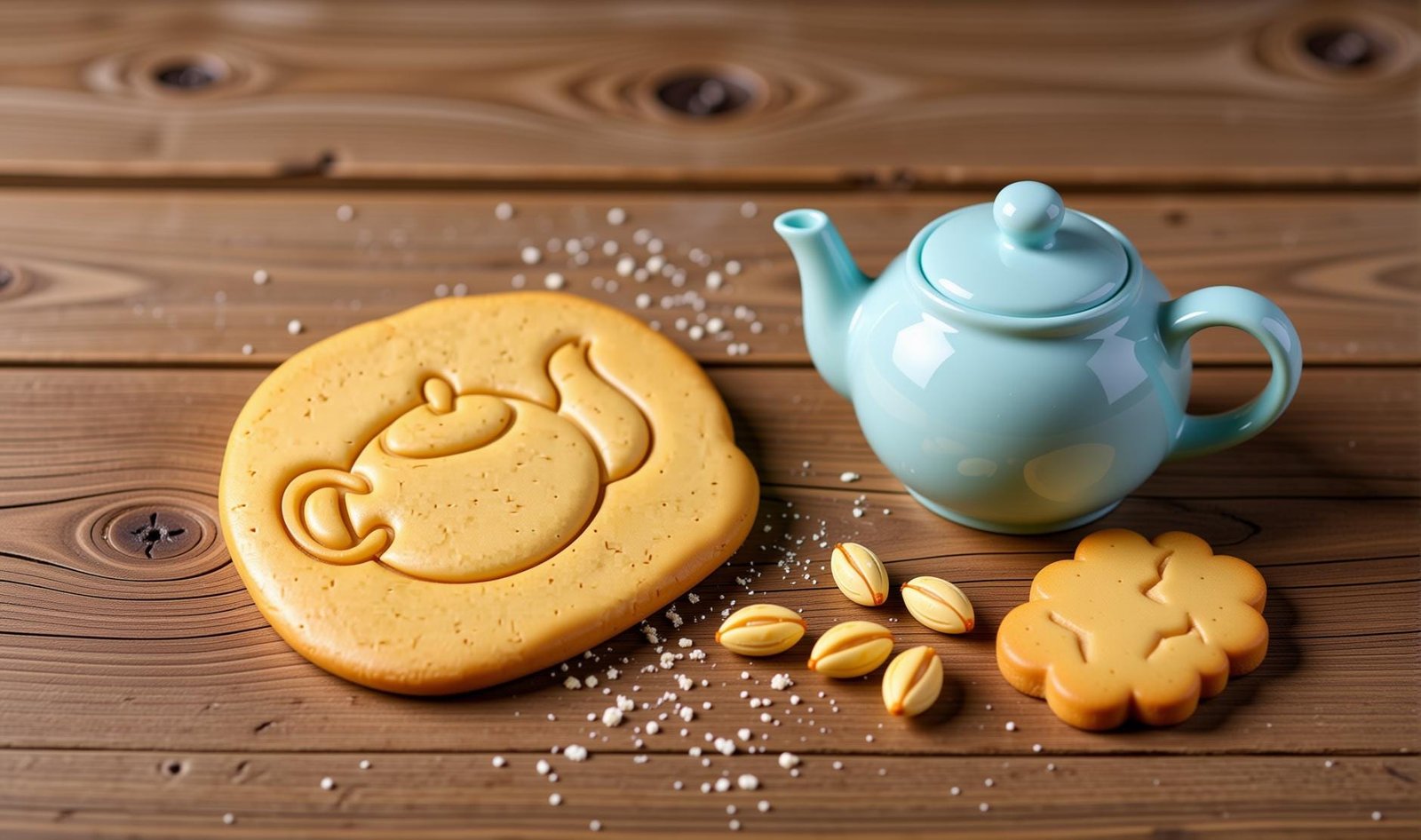 Vintage Teapot Cookie Cutter, Tea Party Baking Tool, Bridal Shower Fondant and Clay Cutter - Image 7