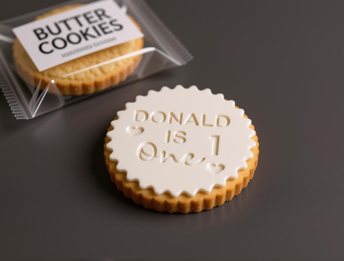 Personalized Cookie Stamp, Custom Name and Age Biscuit Embosser for Birthday Treats and Fondant - Image 6