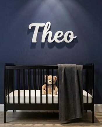 Custom 3D Name Sign, Personalized Nursery Wall Letters, Baby Name Wall Decor, Kids Room Name Sign, Lightweight Plastic Wall Art