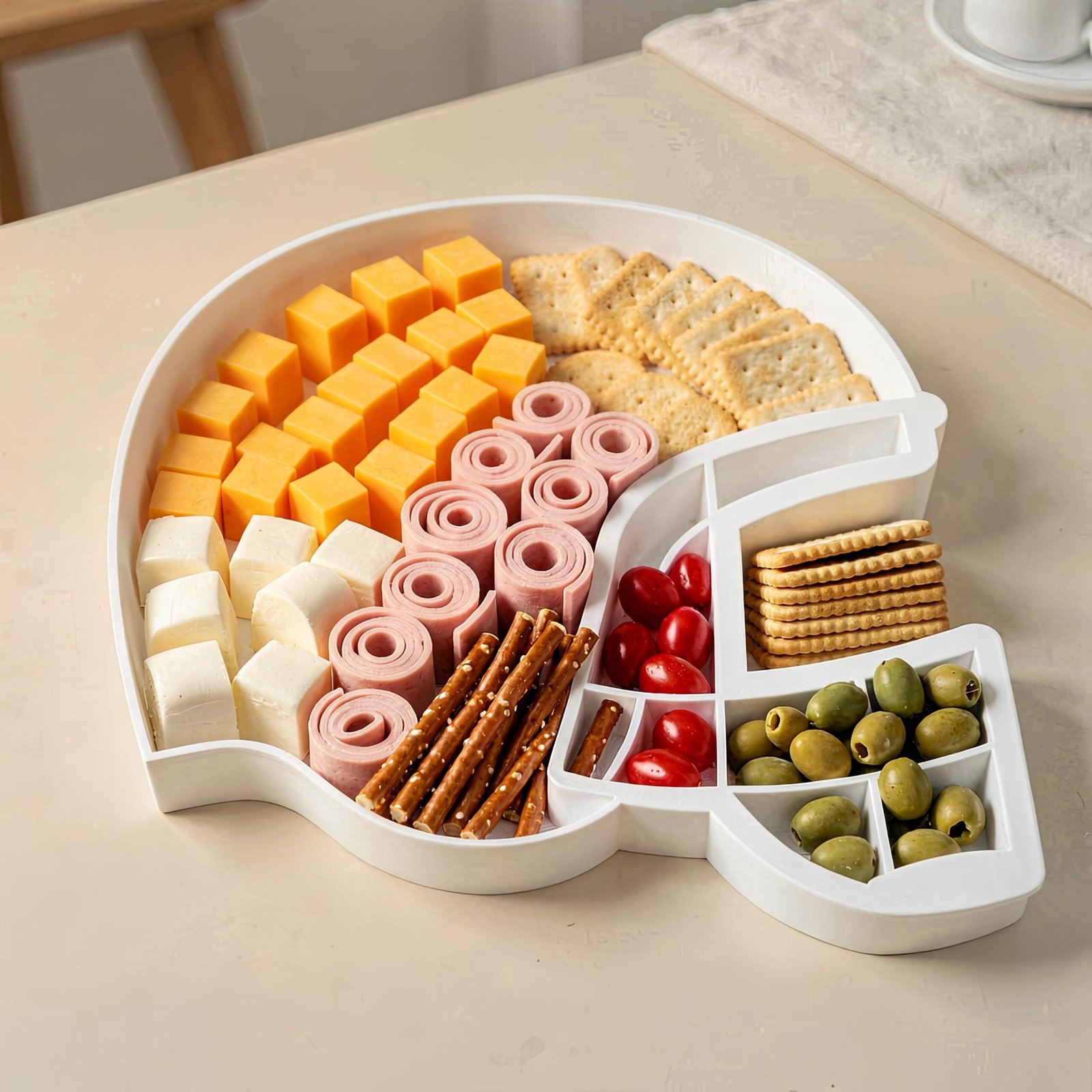 Football Snack Trays: Helmet & Football-Shaped Game Day Serving Bowls - Image 6