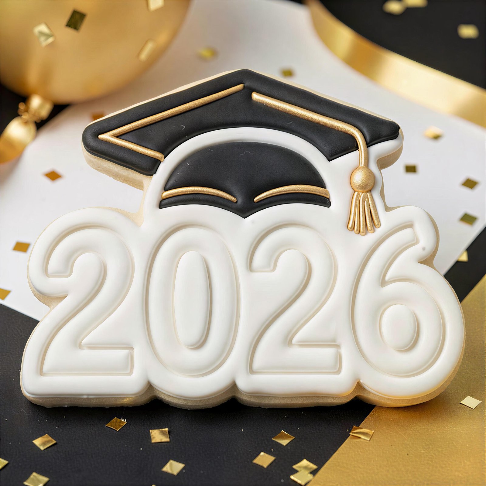 Class of 2026 Graduation Cookie Cutter and Fondant Embosser - Image 6