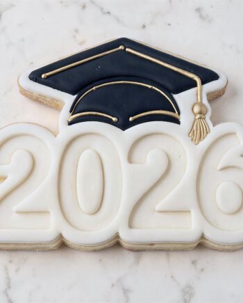 Class of 2026 Graduation Cookie Cutter and Fondant Embosser