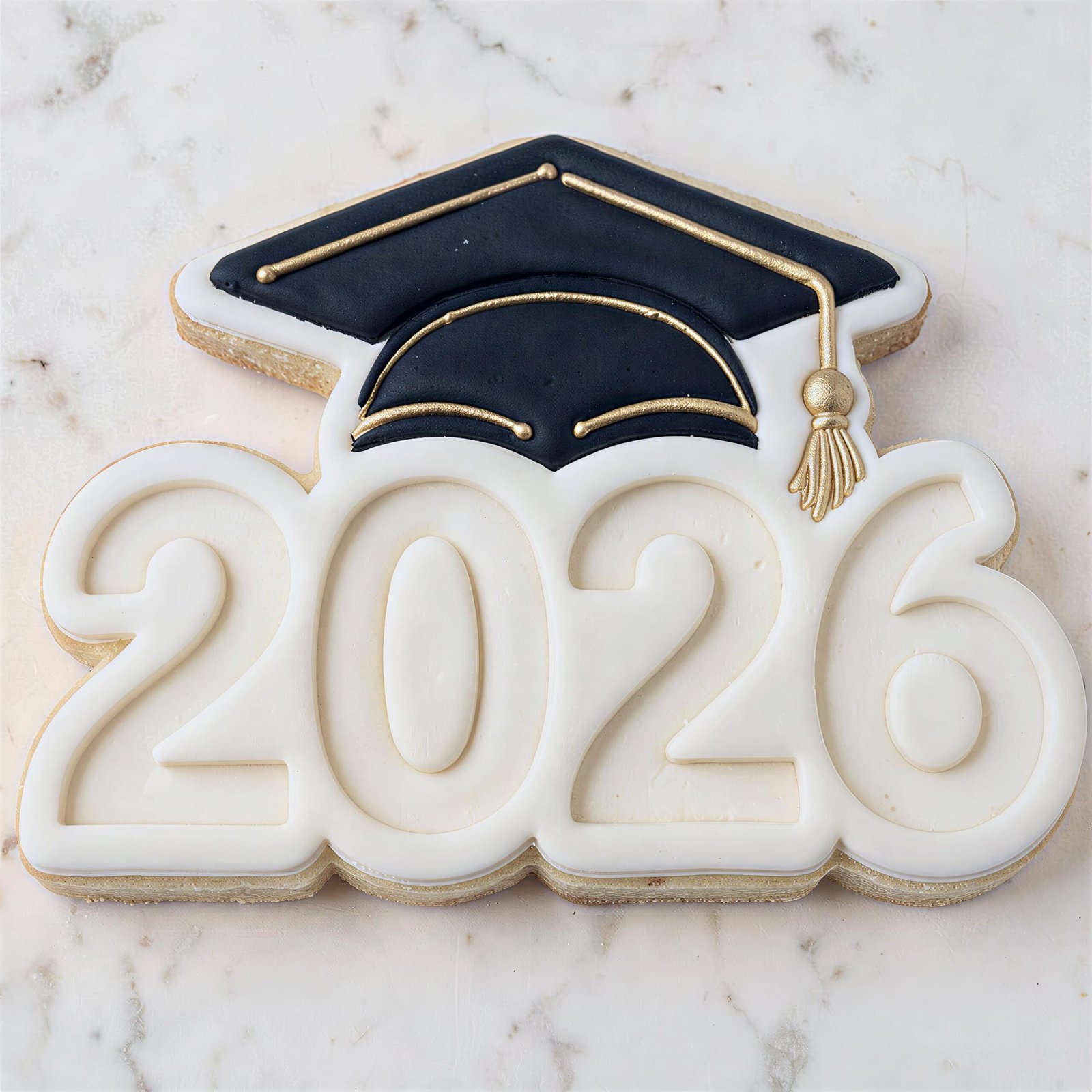 Class of 2026 Graduation Cookie Cutter and Fondant Embosser