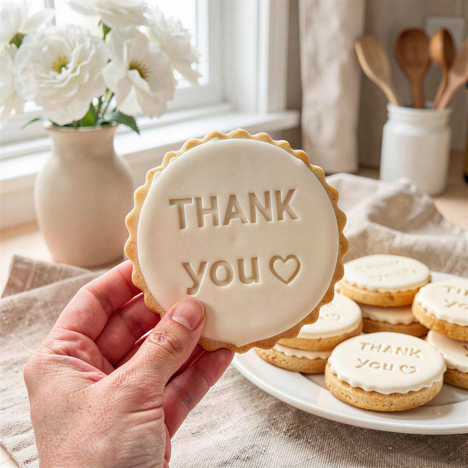 Custom 3D Printed Cookie Cutter Stamp: Any Shape, Text, Logo Embosser - Image 3