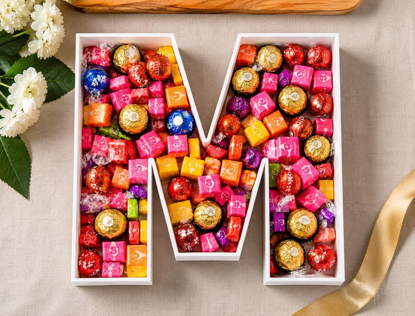 Custom Fillable Letter Tray, Reusable Charcuterie Candy Boxes (6-10 Inch) - Image 9