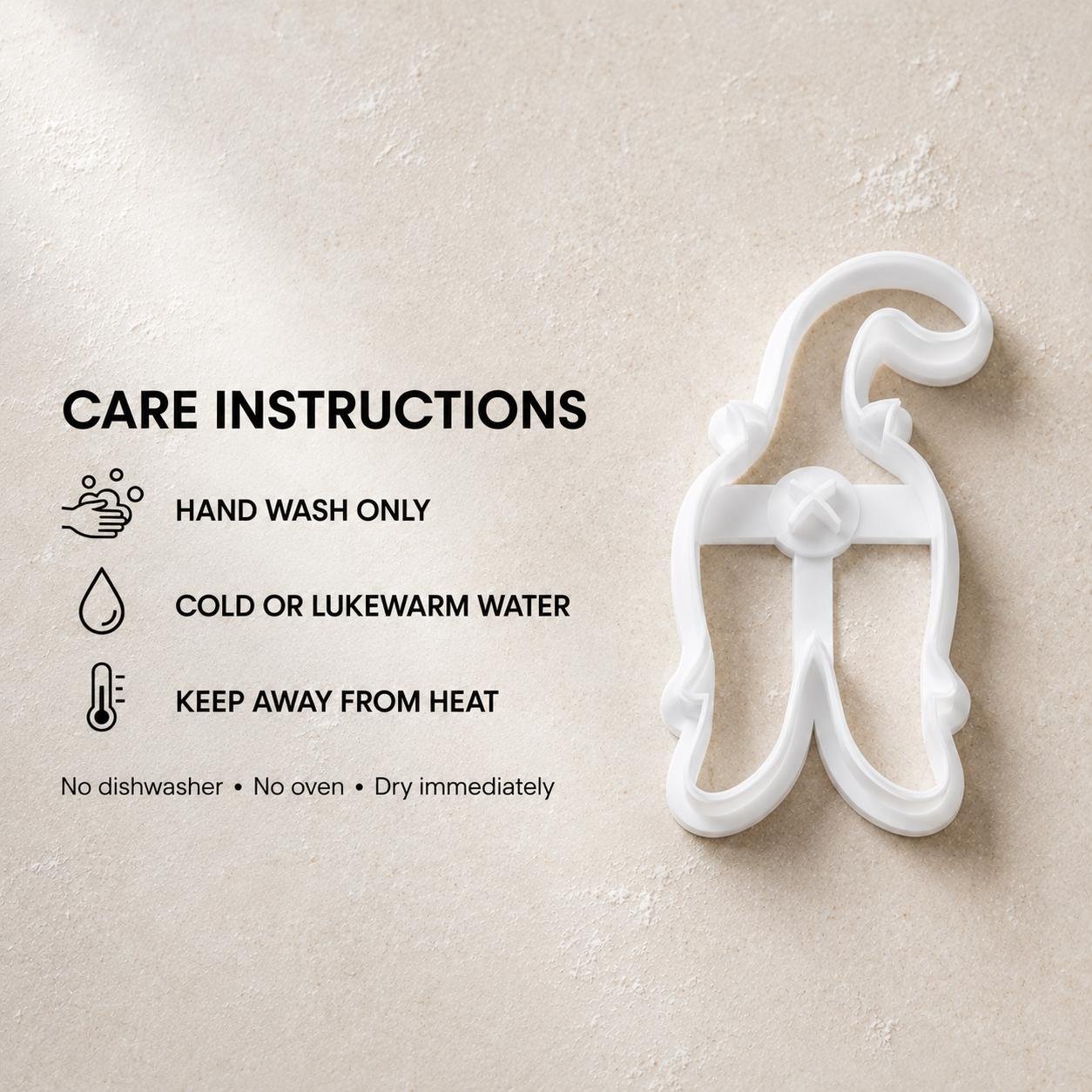 Cat Butt Cookie Cutter and Stamp, 4.5-Inch Kitty Bum Baking Tool, Fondant Clay - Image 6