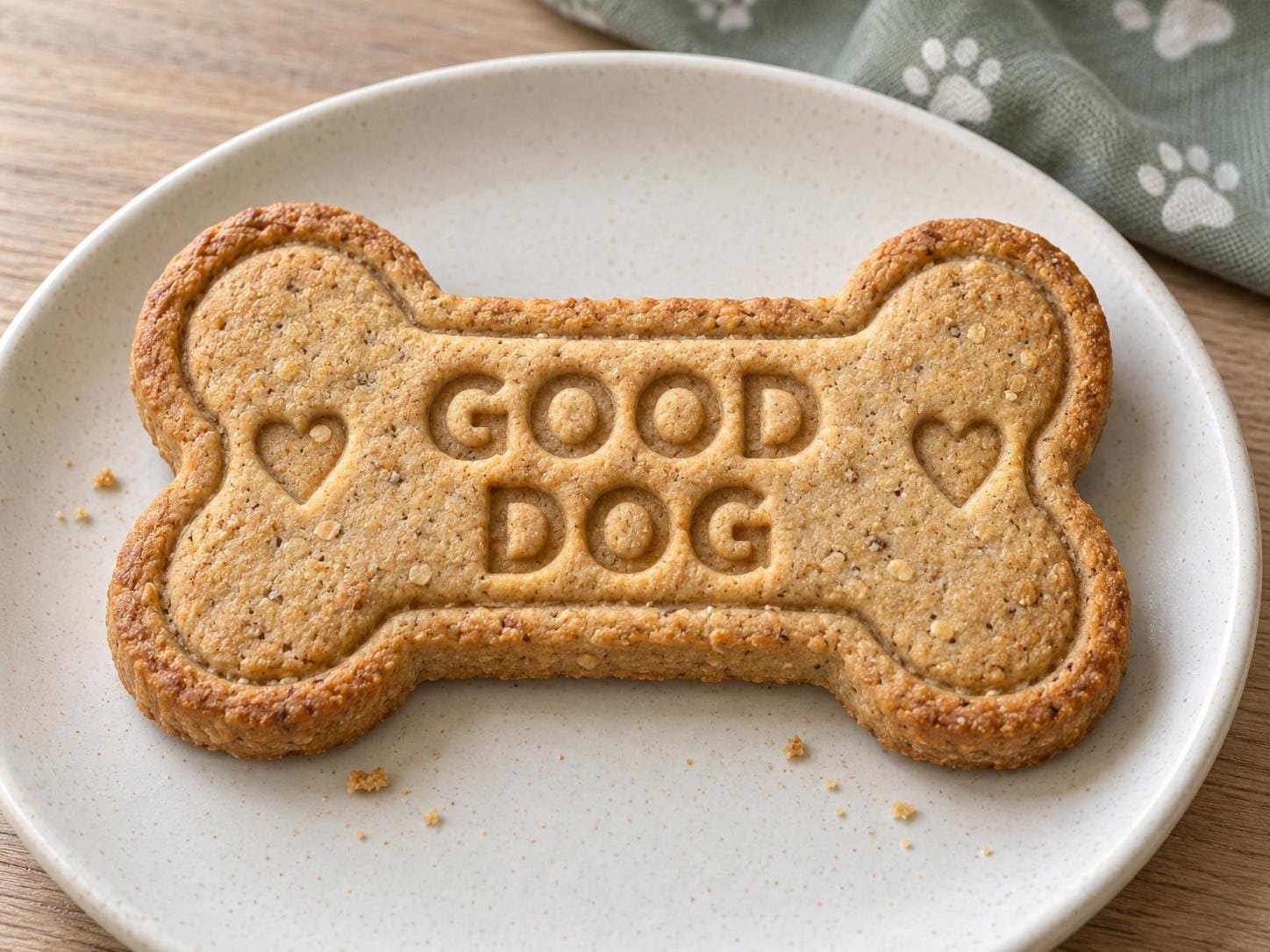 Good Dog Bone Cookie Cutter and Stamp Set, 3 Inch