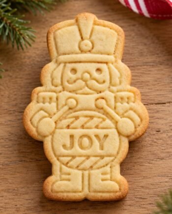 Personalized Drummer Cookie Cutter and Stamp, Nutcracker Christmas Baking Set