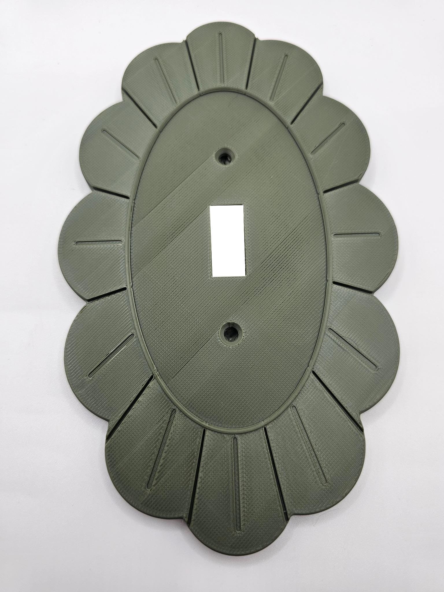 Petal Bloom Scalloped Switch Plate & Outlet Cover, Floral Toggle, Rocker or Duplex - Image 9
