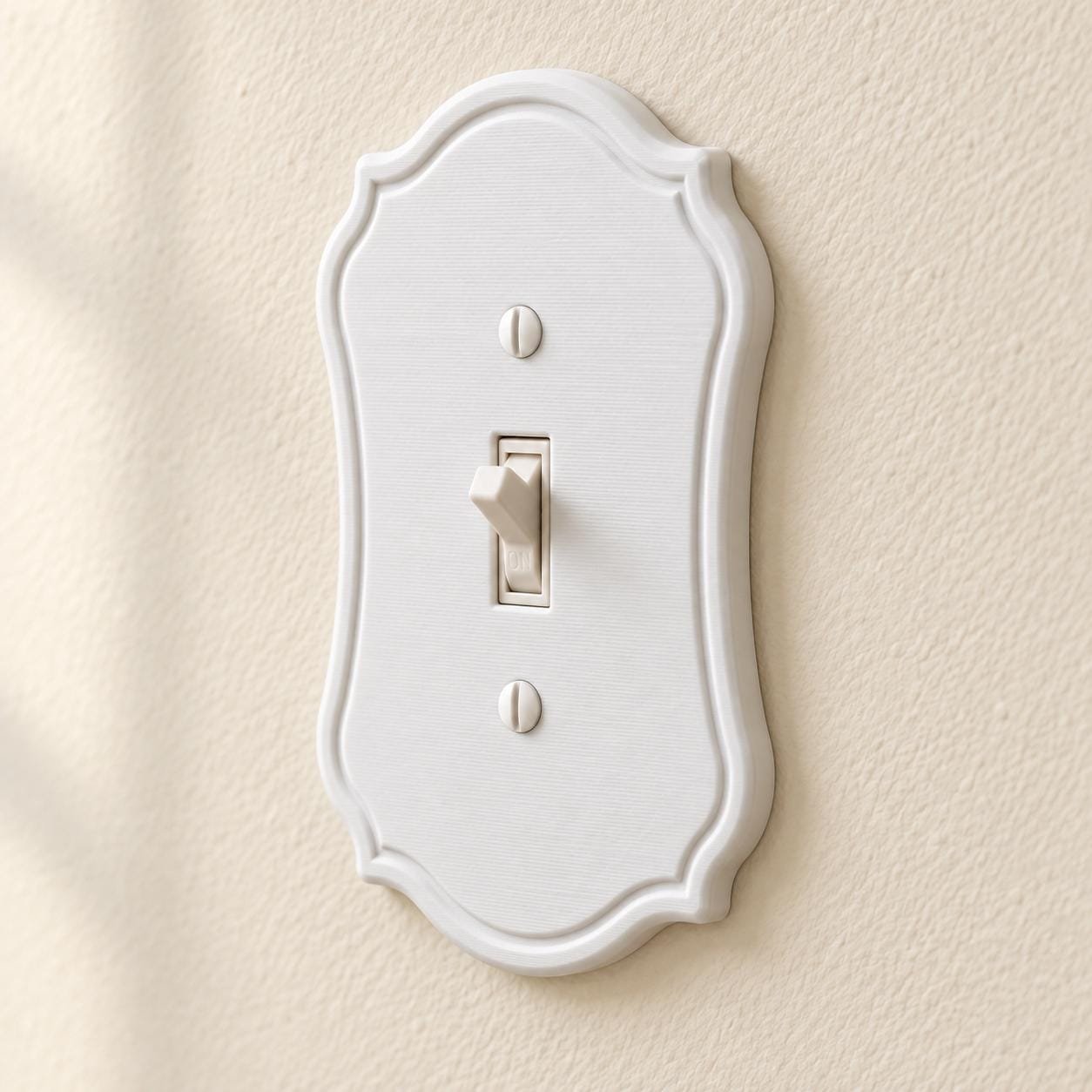 Victorian Light Switch and Outlet Cover, Simple Vintage Frame Wall Plate, Quiet Ogee - Image 2