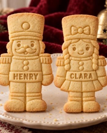 Custom Nutcracker Cookie Cutter and Name Stamp, 3-Inch Christmas Soldier